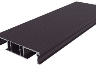 Delta20 Decking Board in 8019 by MyDek