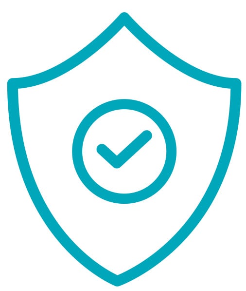 Safe shield icon