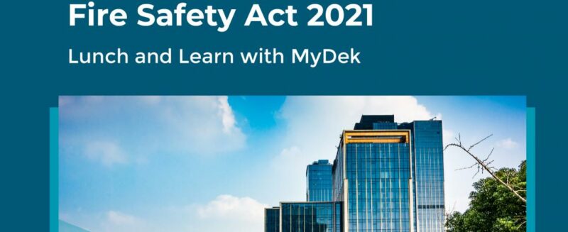 Fire Safety Act Lunch and Learn Banner