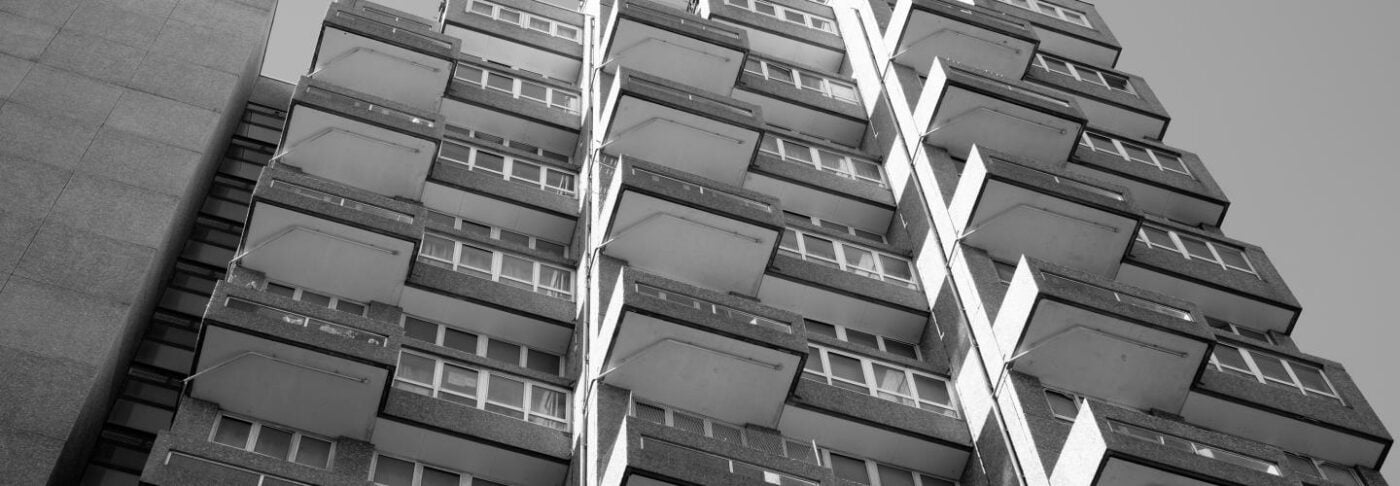 Balconies on a high rise building