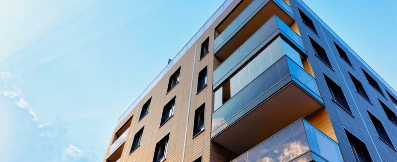 Balconies on a high rise building