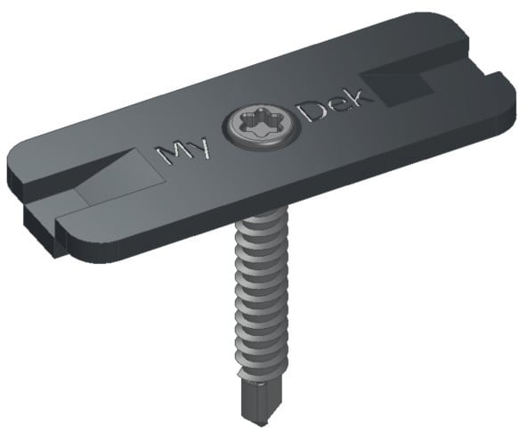 Standard Fixing Clip and screw by MyDek