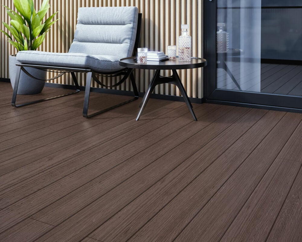 Luxura®️ A1 Fire Rated Composite Decking in Hickory - Decking by MyDek