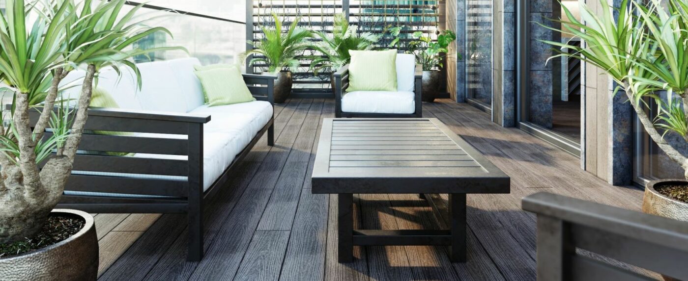 Luxura®️ A1 Fire Rated Composite Decking in Hickory - Decking by MyDek