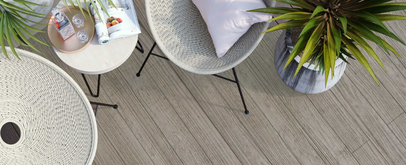 Luxura Deck in Aged Oak by MyDek