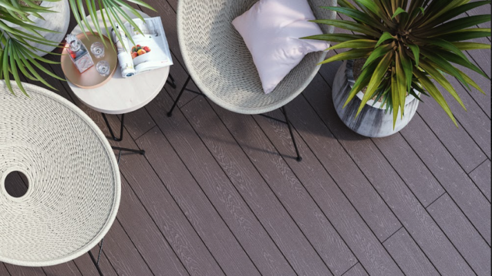 Luxura®️ A1 Fire Rated Composite Decking in Hickory - Decking by MyDek