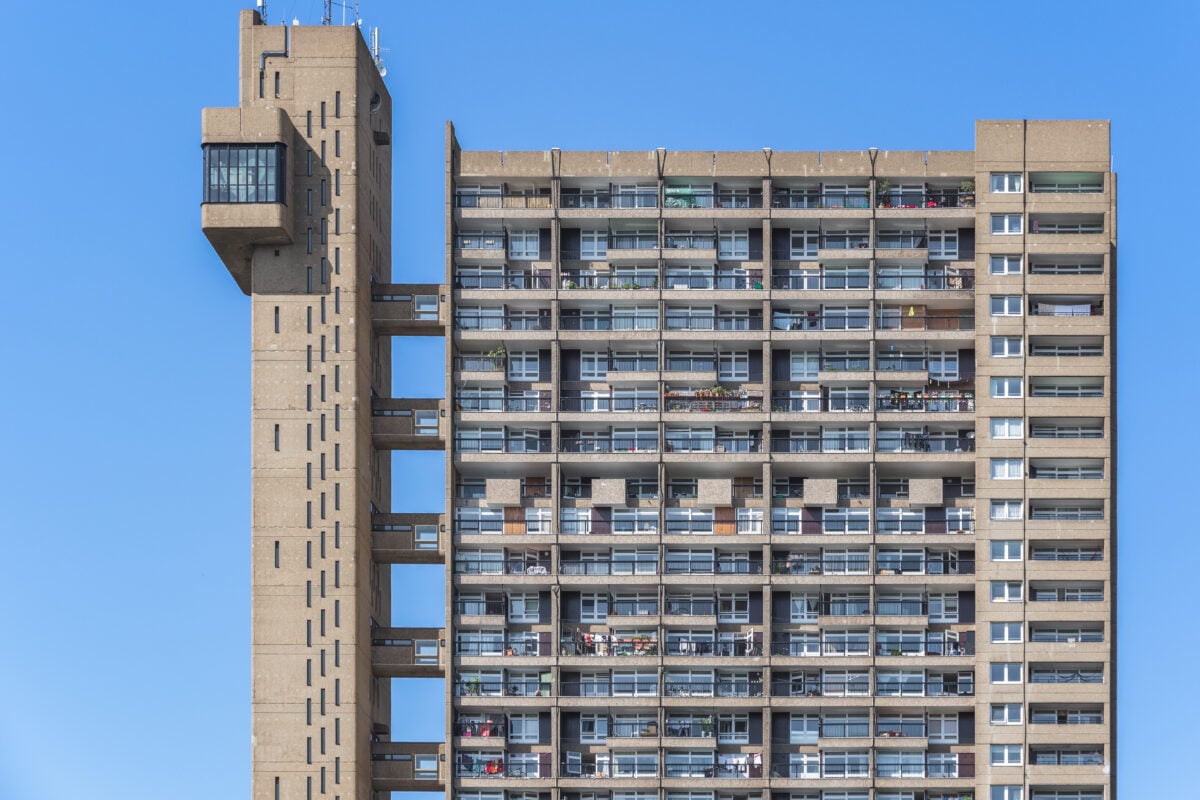 Trellick Tower in London, UK