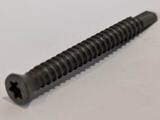 Luxura through-board screws Aged Oak - (100 per pack)