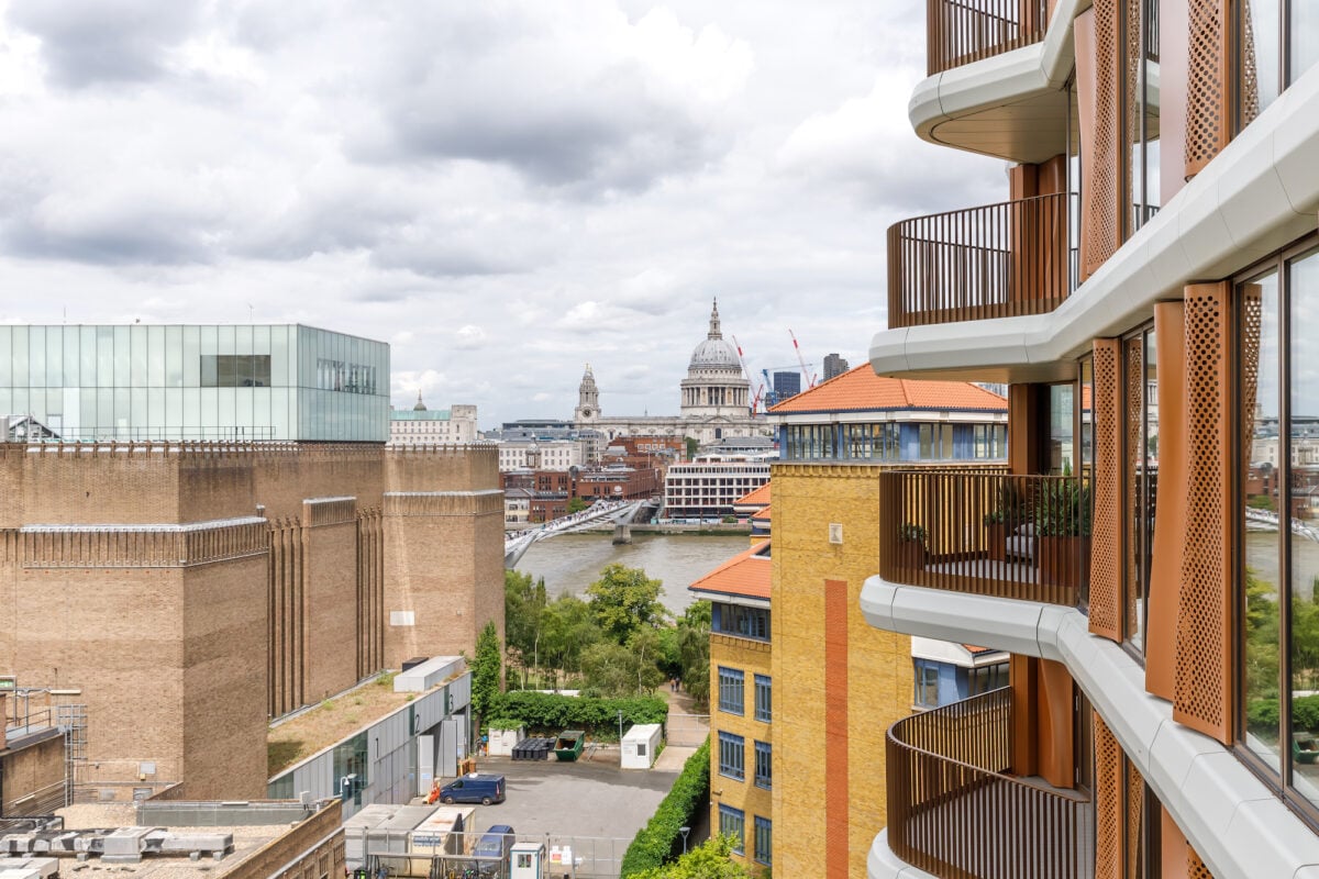 Aluminium Decking Board Installed at Triptych Bankside - Decking by MyDek